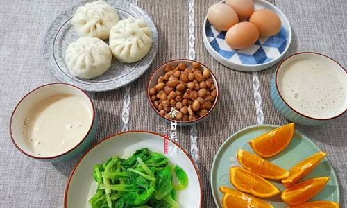 中式早餐家人爱,15分钟备好面点饮品也有蔬菜,丰富味美也管饱