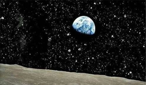 从太空中看地球,原来是这样的景象,怪不得会让人感到 害怕