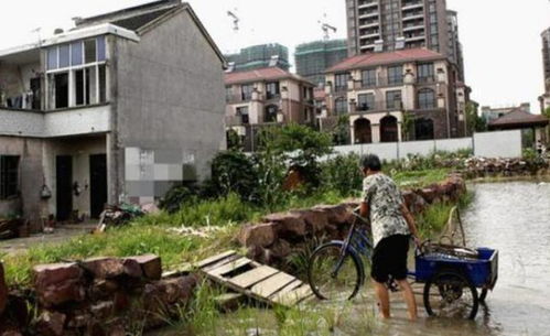 江苏 鸡立鹤群 钉子户 索赔巨款不搬,如今成别墅区的 景观