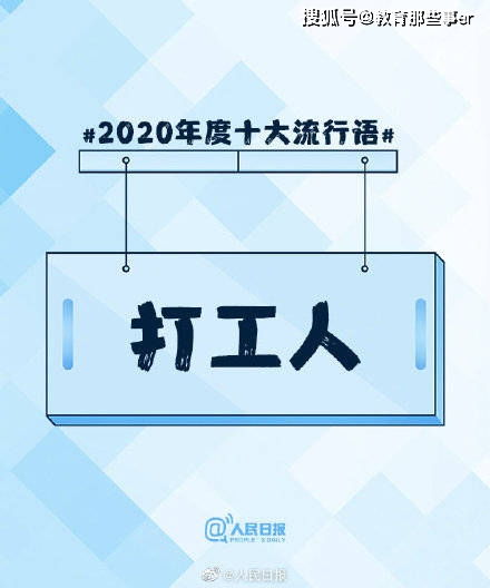 2020年度十大流行语出炉