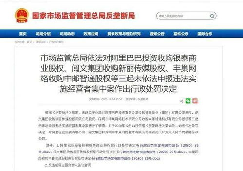 阿里阅文丰巢因违反反垄断法被罚 垄断行为的常见形式有哪些