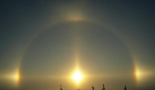 地球又出现 怪事 北京上空出现 三个太阳 ,意味着什么