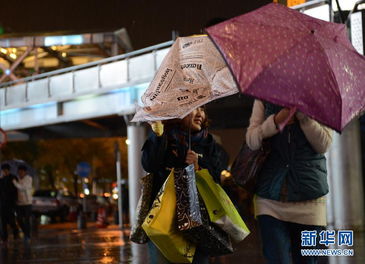 寒潮袭京城 多地现大范围降温雨雪天气