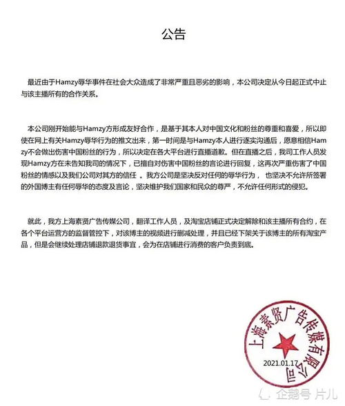 韩国网红Hamzy被公司解约 Hamzy点赞辱华言论具体详情 两面三刀 再惹众怒 