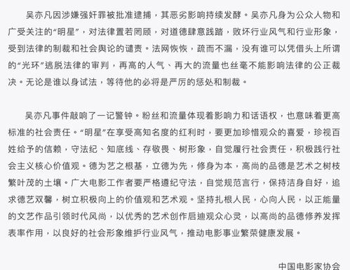 吴亦凡被批捕事件,三协会发声