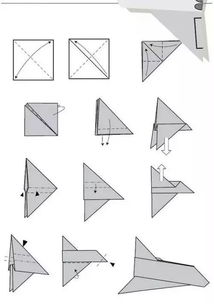 亲子游戏必备 纸飞机的15种经典折法,快喊爸爸来收藏 