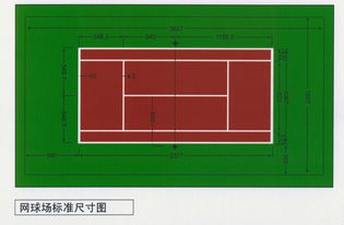 网球场的标准尺寸是多少 